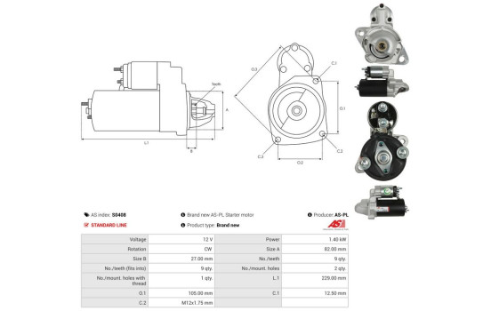 Starter motor / Starter, Image 5