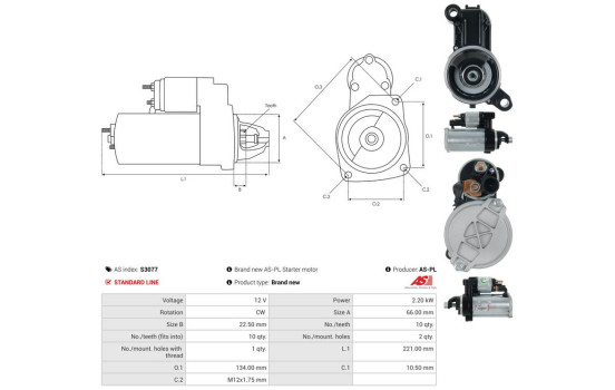 Starter motor / Starter, Image 5