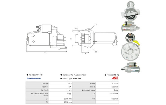 Starter motor / Starter, Image 5
