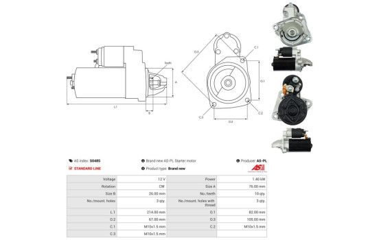 Starter motor / Starter, Image 5