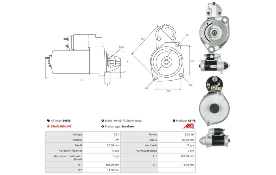 Starter motor / Starter, Image 5
