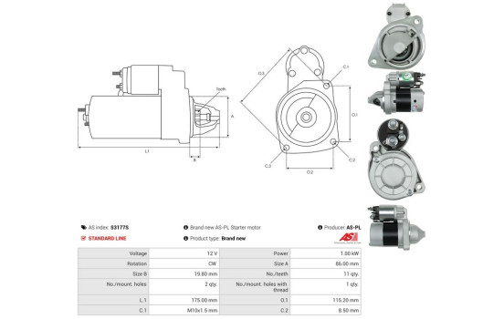 Starter motor / Starter, Image 5