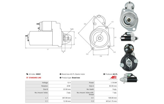 Starter motor / Starter, Image 5