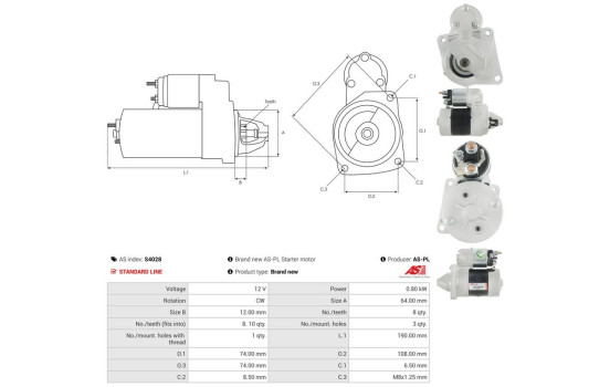 Starter motor / Starter, Image 5