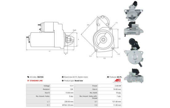 Starter motor / Starter, Image 5