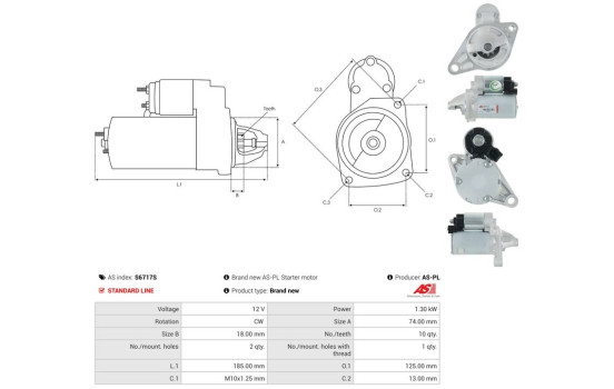 Starter motor / Starter, Image 5