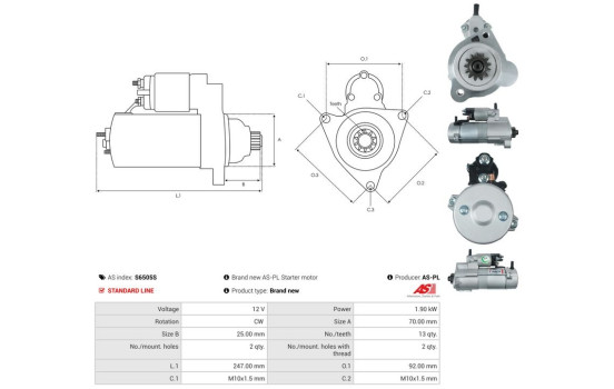 Starter motor / Starter, Image 5