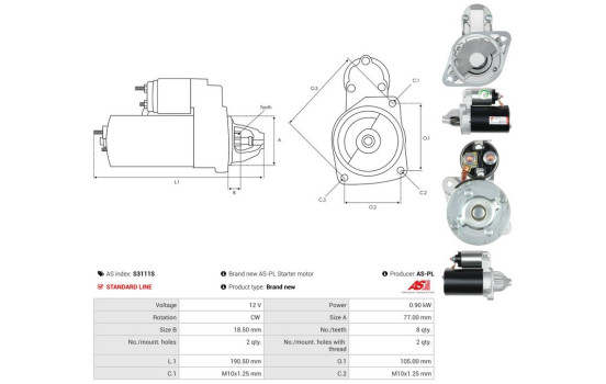 Starter motor / Starter, Image 5