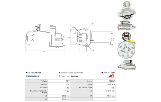 Starter motor / Starter, Image 5