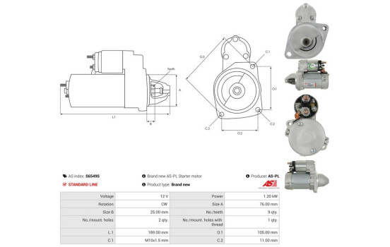 Starter motor / Starter, Image 5