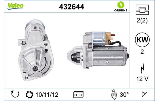 Starter NEW ORIGINAL PART 432644 Valeo, Image 5