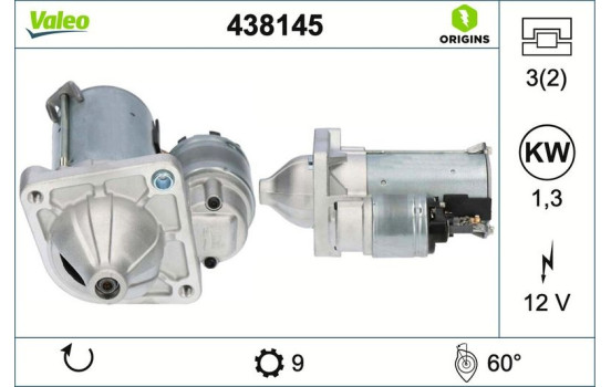 Starter NEW ORIGINAL PART 438145 Valeo