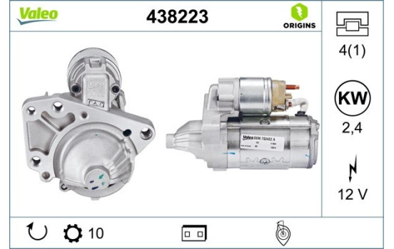 Starter NEW ORIGINAL PART 438223 Valeo