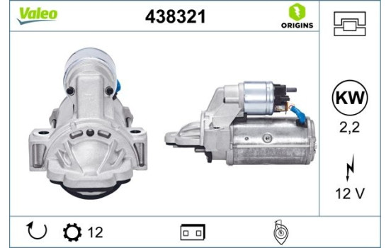 Starter NEW ORIGINAL PART 438321 Valeo