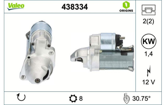 Starter NEW ORIGINAL PART 438334 Valeo