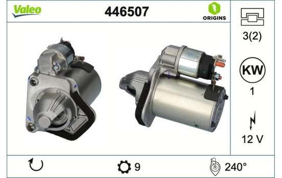 Starter NEW ORIGINAL PART 446507 Valeo