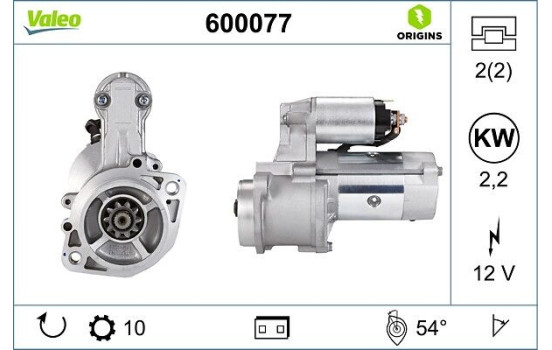 Starter NEW ORIGINAL PART 600077 Valeo, Image 4