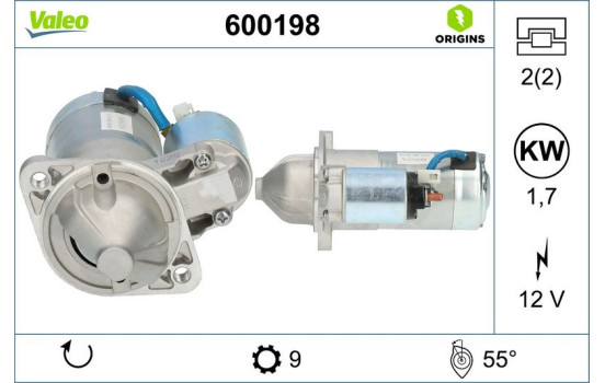 Starter NEW ORIGINAL PART 600198 Valeo, Image 4