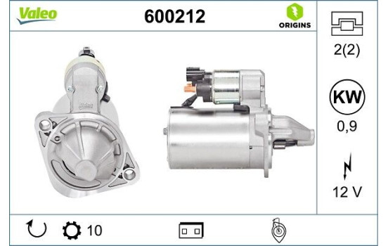 Starter NEW ORIGINAL PART 600212 Valeo, Image 4