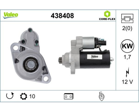 Starter NEW PART 438408 Valeo