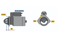 Starter R78-M2512V(R) Bosch