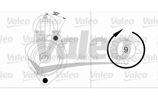 Starter REMANUFACTURED PREMIUM 436030 Valeo, Image 2
