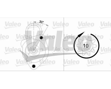 Starter REMANUFACTURED PREMIUM 455933 Valeo, Image 3