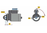 Starter S74-L12V(R) Bosch