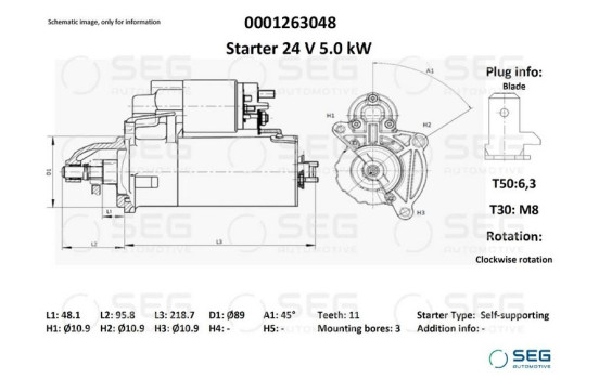 Starter Valmet 4.0 kw, Image 2