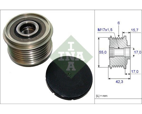 Alternator Freewheel Clutch 535 0154 10 Ina