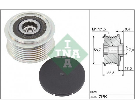 Alternator Freewheel Clutch 535 0318 10 Ina