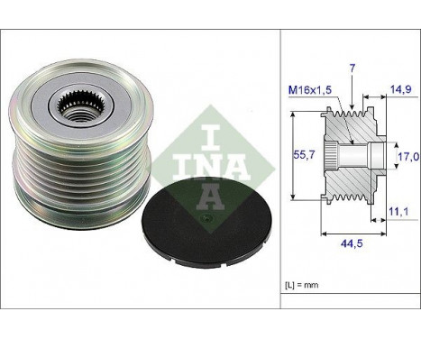 Alternator Freewheel Clutch 535004210 Ina