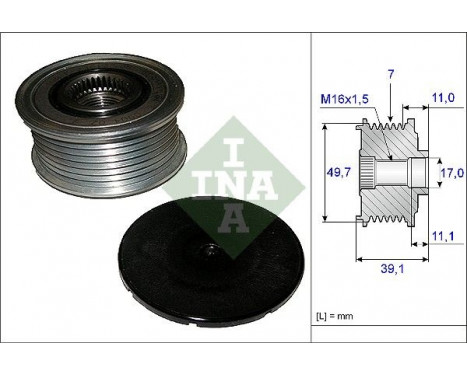 Alternator Freewheel Clutch 535008410 Ina