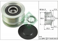 Alternator Freewheel Clutch 535011610 Ina