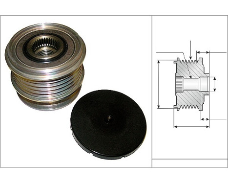 Alternator Freewheel Clutch 535012110 Ina