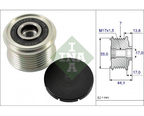 Alternator Freewheel Clutch 535016710 Ina