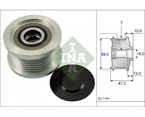 Alternator Freewheel Clutch 535017310 Ina