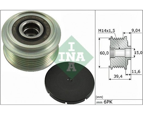 Alternator Freewheel Clutch 535027710 Ina