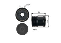 Alternator Freewheel Clutch DriveAlign® OAP7069 Gates