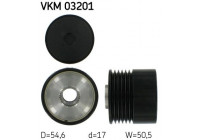 Alternator Freewheel Clutch VKM 03201 SKF