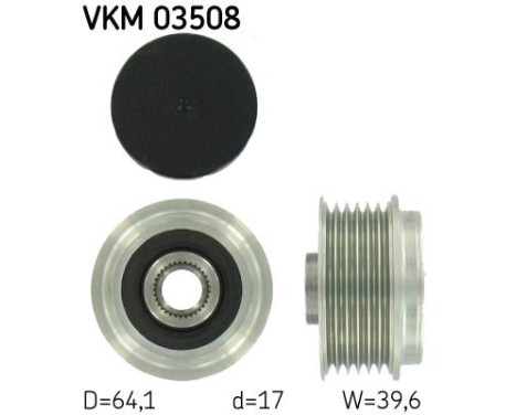 Alternator Freewheel Clutch VKM 03508 SKF