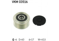 Alternator Freewheel Clutch VKM 03516 SKF