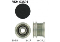 Alternator Freewheel Clutch VKM 03821 SKF