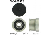 Alternator Freewheel Clutch VKM 03872 SKF