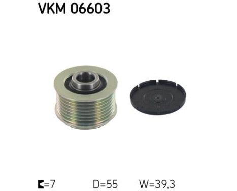 Alternator Freewheel Clutch VKM 06603 SKF