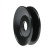 Belt pulley, alternator
