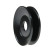 Belt pulley, alternator