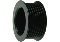 Belt pulley, alternator