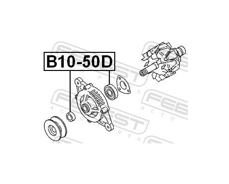 Drive Stabiliser, alternator, Image 2