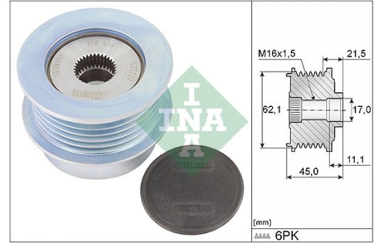 Dynamo freewheel 535 0367 10 Ina